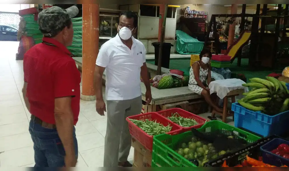 Comerciantes de mercado de Zorritos son positivos a COVID- 19. Comerciantes de mercado de Zorritos son positivos a COVID- 19.