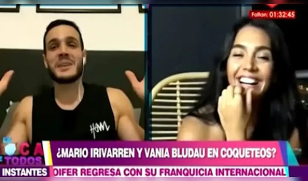 Ivana Yturbe felicita a Mario Irivarren y Vania Bludau por posible romance
