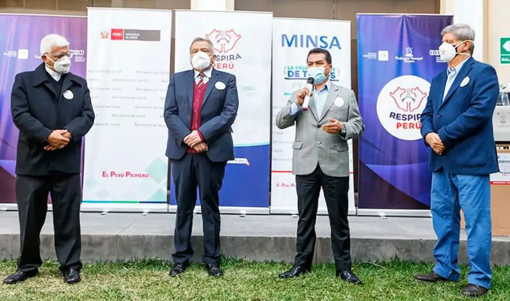 Se realizó una ceremonia de agradecimiento por el donativo. Foto: El Peruano Se realizó una ceremonia de agradecimiento por el donativo. Foto: El Peruano