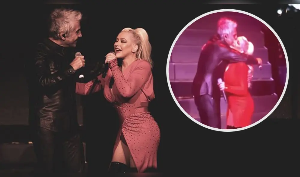 Christina Aguilera y Alejandro Fernández Christina Aguilera y Alejandro Fernández