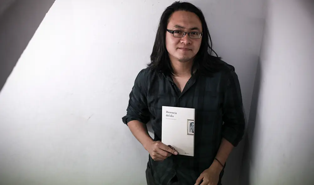 Hernán Hernández publicó su libro de poemas ‘Herencia del día’. Foto: Jhonel Rodriguez Hernán Hernández publicó su libro de poemas ‘Herencia del día’. Foto: Jhonel Rodriguez