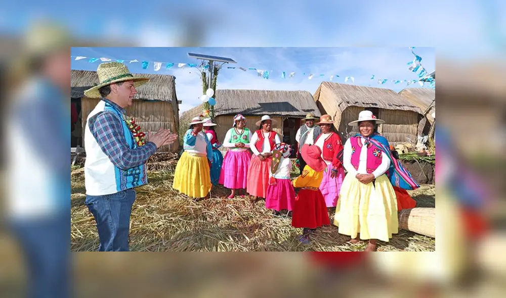 Isla de los Uros tiene energía eléctrica a través de paneles solares