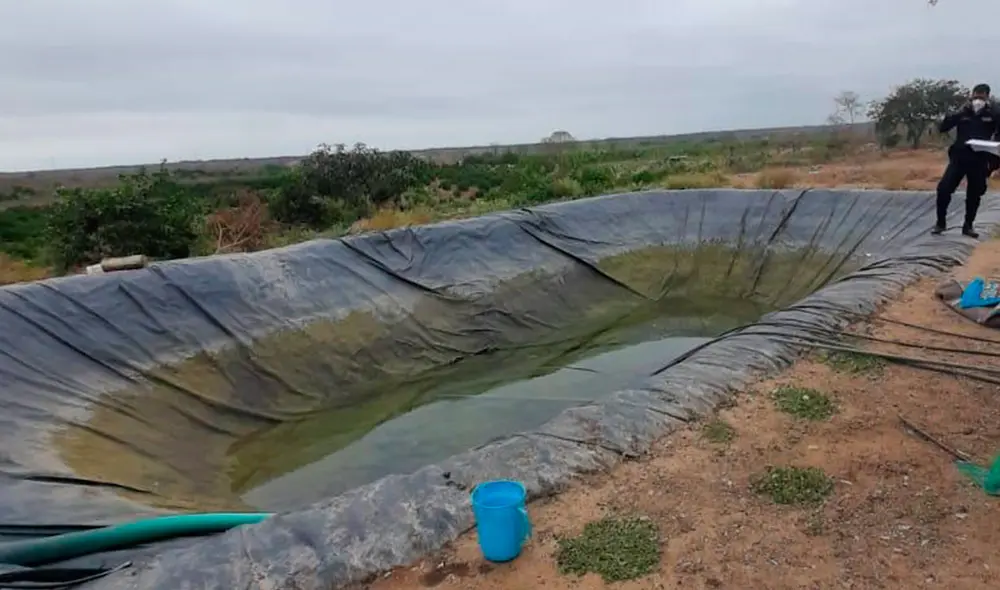 Policía no descarta que el cuerpo fue colocado en ese lugar. Foto: PNP. Policía no descarta que el cuerpo fue colocado en ese lugar. Foto: PNP.