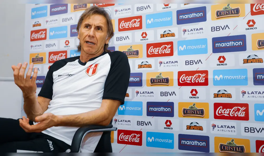 Ricardo Gareca se mostró distante del trabajo en las selecciones juveniles.