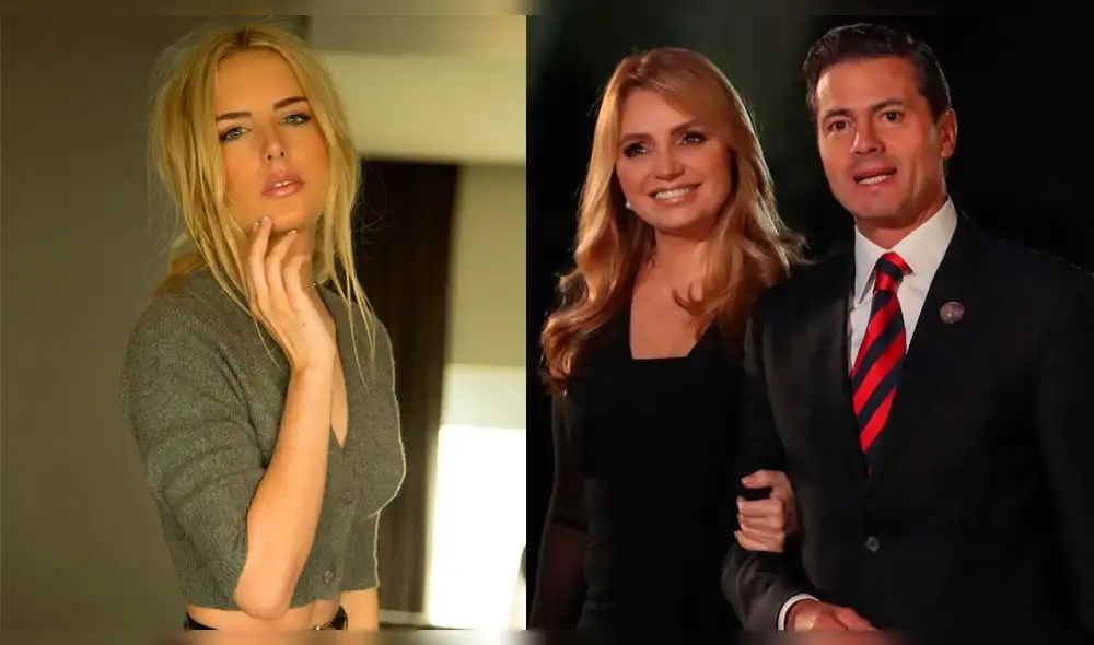 Tania Ruiz olvida críticas y se luce en reveladora foto con Enrique Peña Nieto