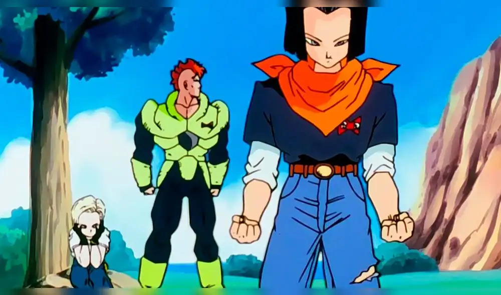 Los comentarios hacen alusión a la llegada de los Androides 17 y 18. Foto: Toei Animation