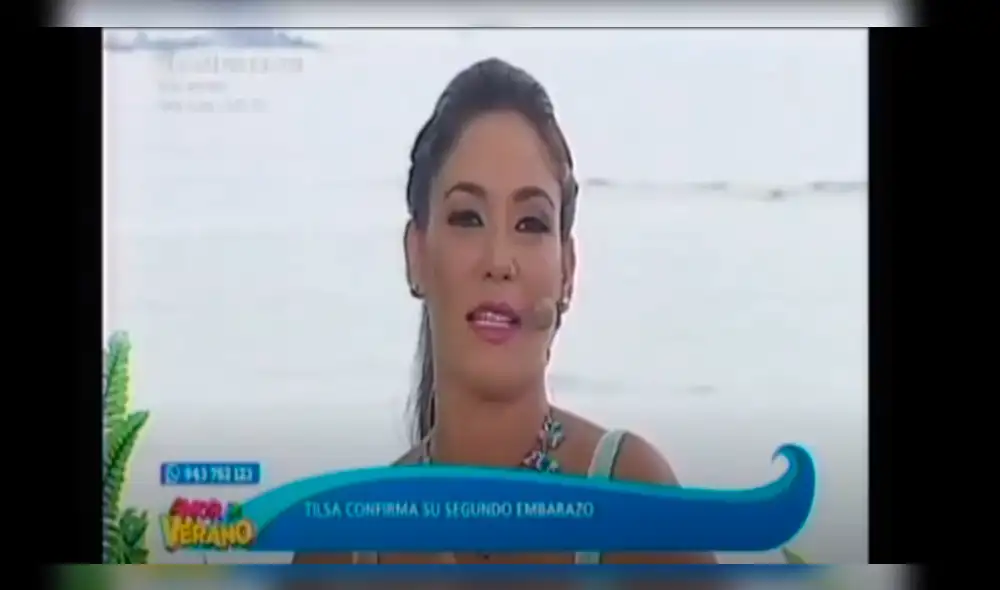 Tilsa Lozano llora al confirmar que está embarazada [VIDEO]