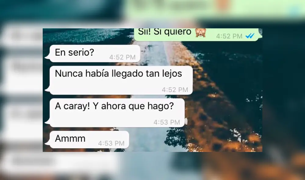 WhatsApp: Chico se declara a su 'crush', ella lo acepta y sucede algo inesperado [FOTOS]