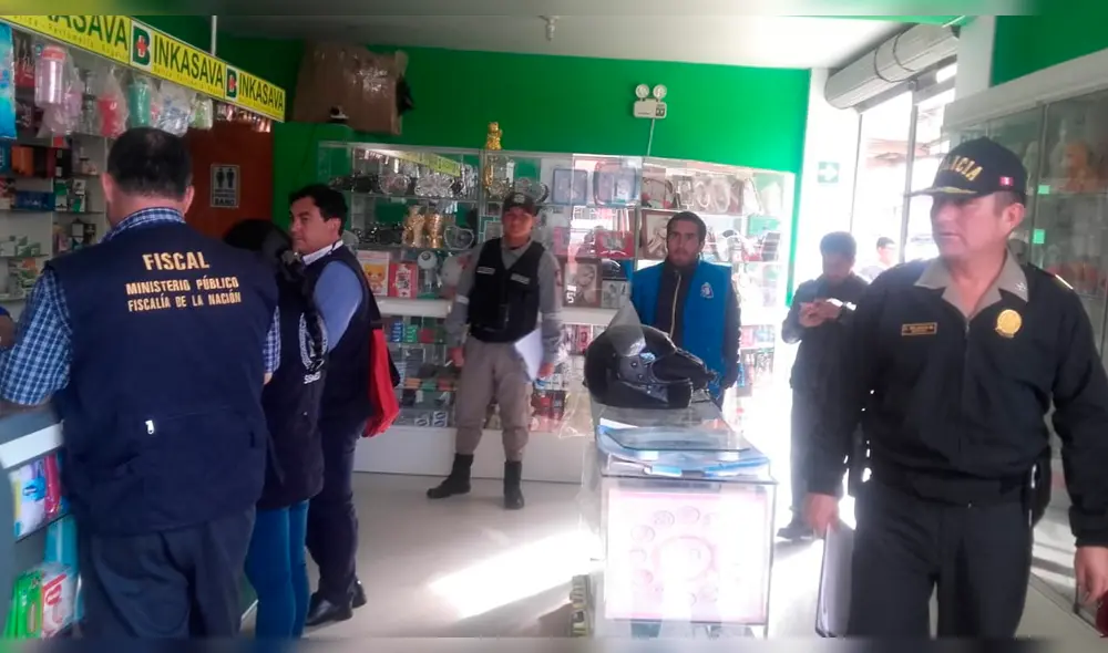 Cajamarca: clausuran boticas y farmacias en distrito de Baños del Inca