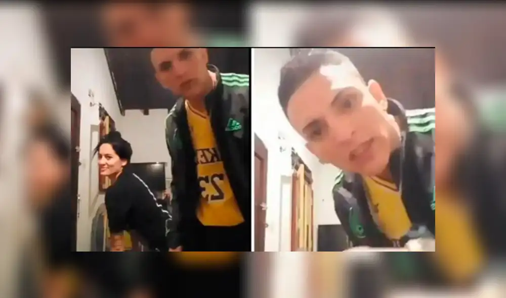 Guillermo Rojaine subió un video a Tik tok para amenazar de muerte a su expareja mientras bailaba junto a su nueva novia. Guillermo Rojaine subió un video a Tik tok para amenazar de muerte a su expareja mientras bailaba junto a su nueva novia.