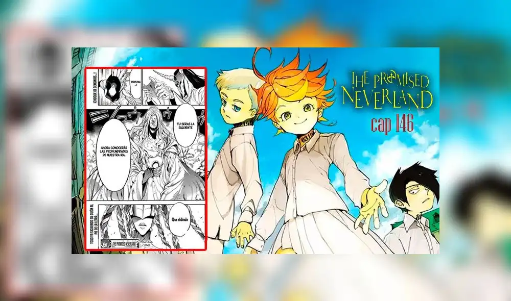 The Promised Neverland manga capítulo 146