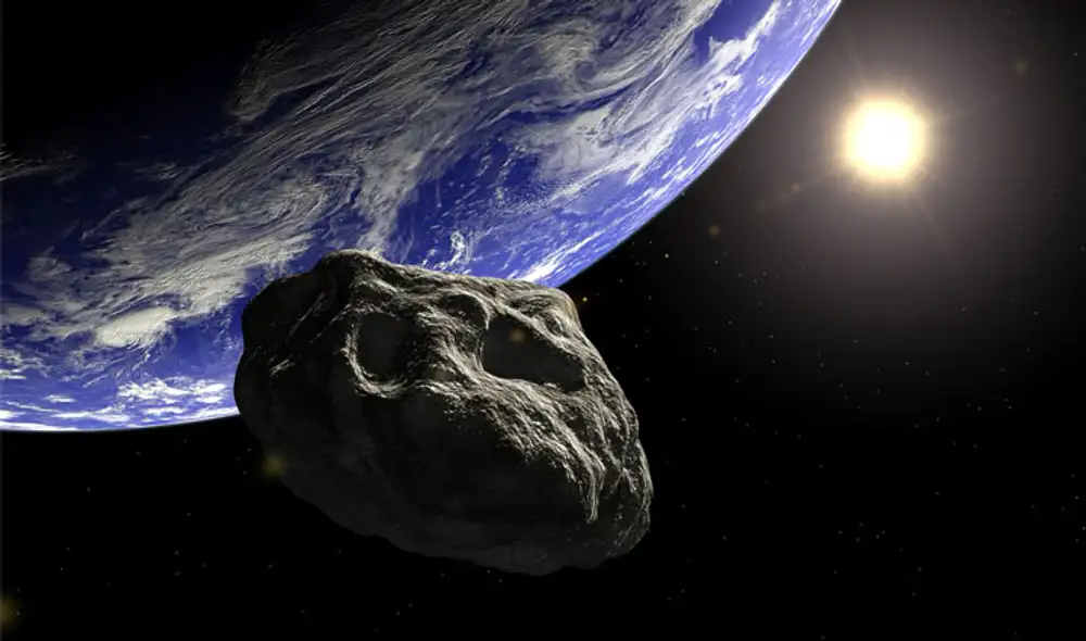 El asteroide 1998 OR2 a más de 6 millones de kilómetros de la Tierra. Imagen referencial: NASA.