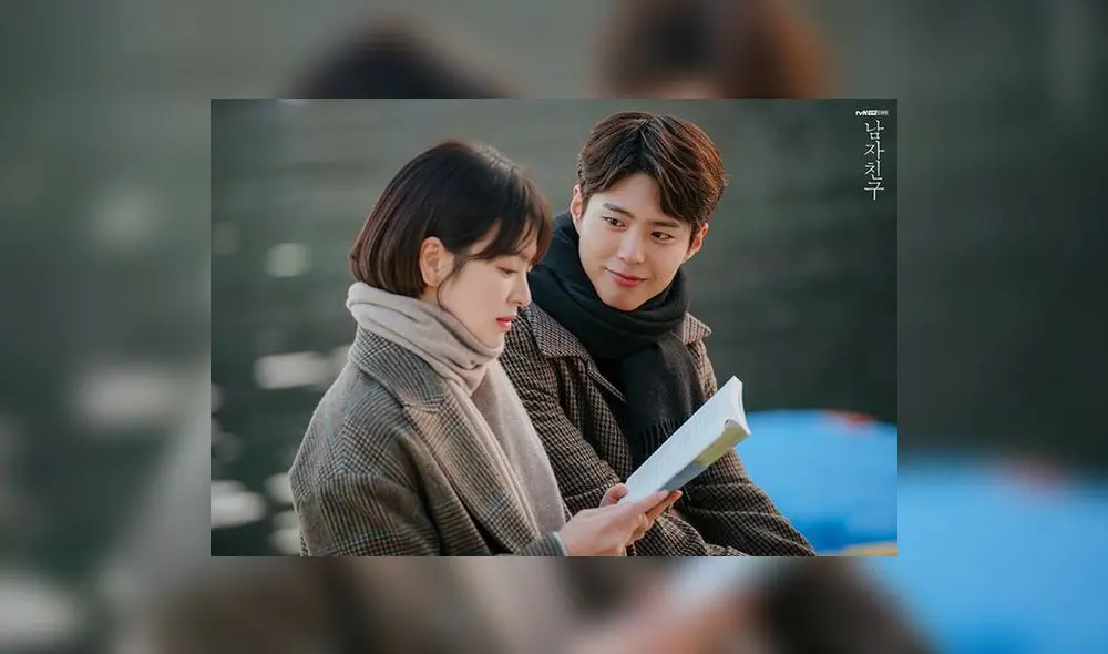 Song Hye Kyo  y Park Bo Gum actuaron juntos en el K-drama "Encounter", del 2019.