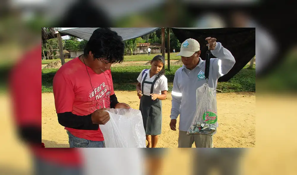Matsiguengas recogen más de 3 toneladas de pilas en la selva de Cusco