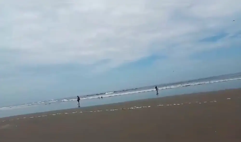 Chiclayo: desmienten información sobre retiro de un kilómetro del mar en Pimentel [VIDEO]