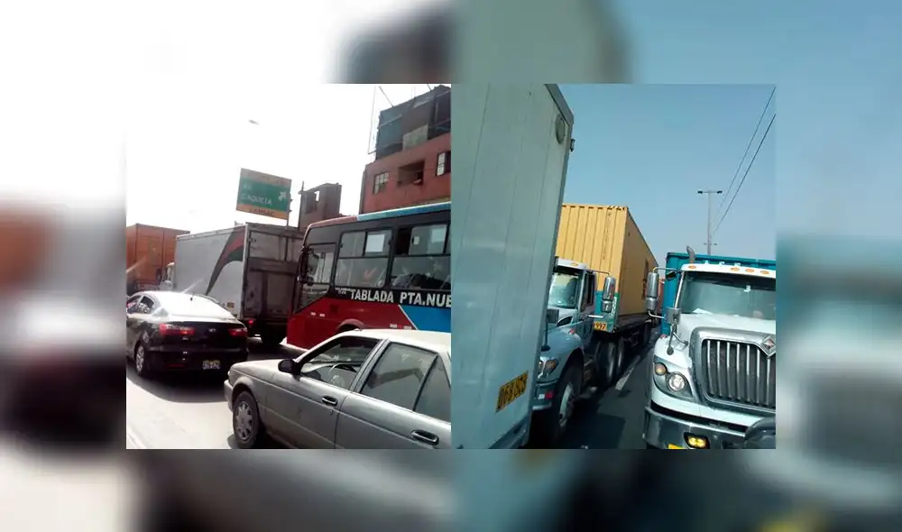 Constante caos vehicular afecta a pasajeros en la vía Evitamiento Constante caos vehicular afecta a pasajeros en la vía Evitamiento