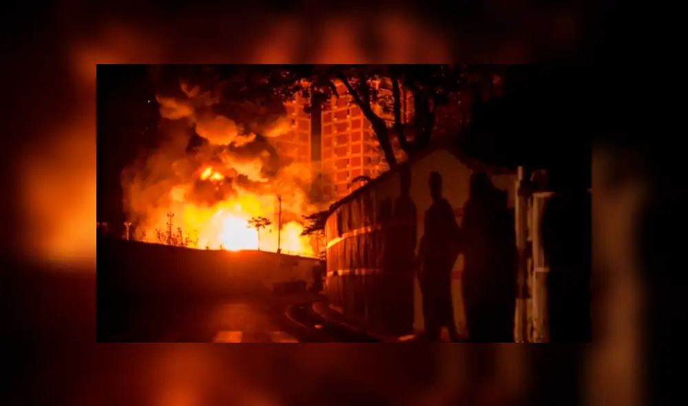 Explosión de estación eléctrica en Caracas sumió en el ‘terror’ a venezolanos [VIDEOS]