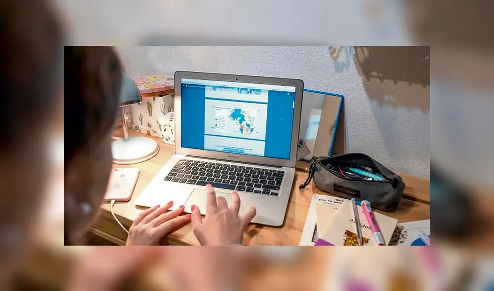 CLASES. Escolares realizan clases virtuales, pero solo de 45 minutos al día. Educadores dicen que regularizarán presencialmente.