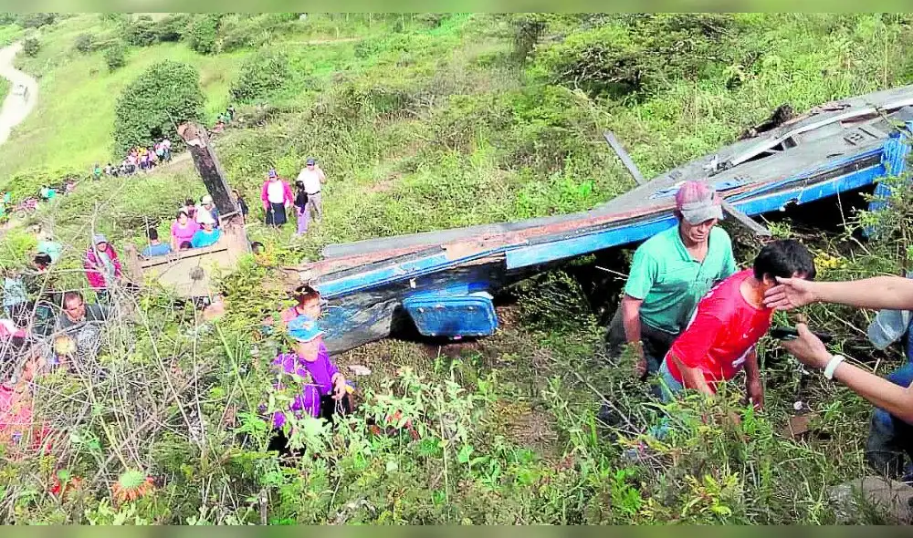 20 muertos, dos desaparecidos y 71 heridos dejan tres accidentes