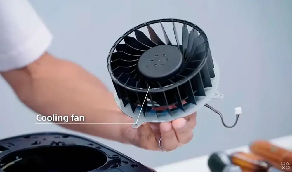 La razón para el gran tamaño de la PS5 es su mejorado sistema de ventilación. Sony tiene todo listo para ir mejorándolo con el paso del tiempo. Foto: Sony