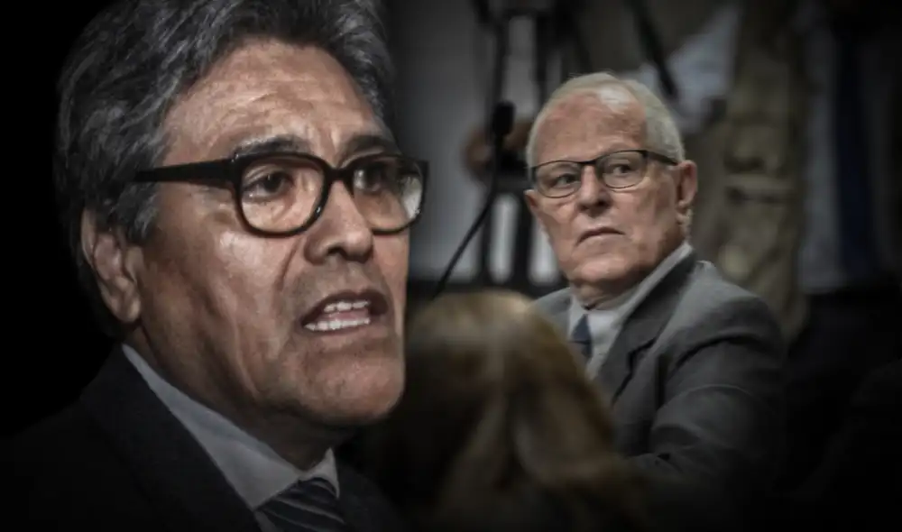 Abel Salinas sostuvo que espera que Pedro Pablo Kuczynski salga pronto de UCI. Composición: Fabrizio Oviedo.