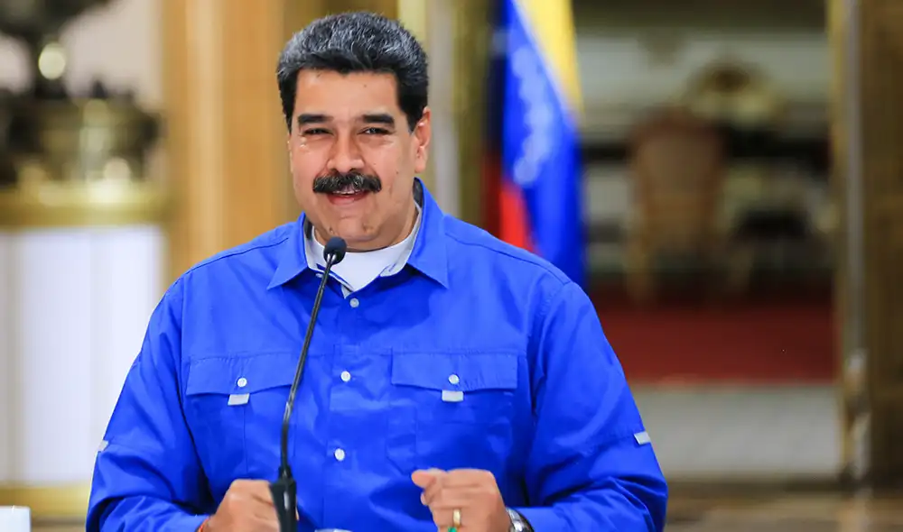 El presidente Nicolás Maduro hablando durante una reunión con miembros de su gabinete, en el Palacio Presidencial de Miraflores en Caracas. | Foto: Presidencia de Venezuela / AFP El presidente Nicolás Maduro hablando durante una reunión con miembros de su gabinete, en el Palacio Presidencial de Miraflores en Caracas. | Foto: Presidencia de Venezuela / AFP