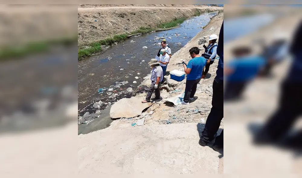 Atentado. Continúa la contaminación del dren 4000.