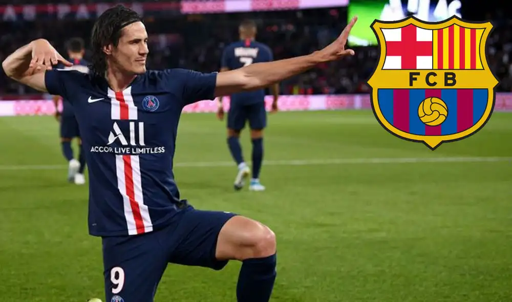 Edinson Cavani tendría intención de jugar en el Barcelona. | Foto: EFE