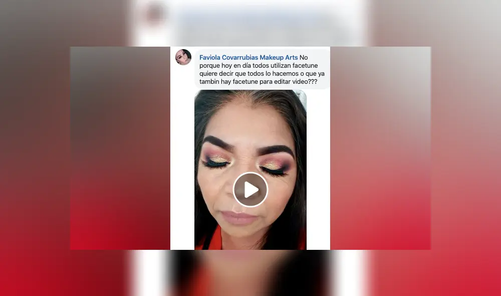 La maquilladora profesional difundió un video para certificar el resultado del cambio de look en la anciana. La maquilladora profesional difundió un video para certificar el resultado del cambio de look en la anciana.