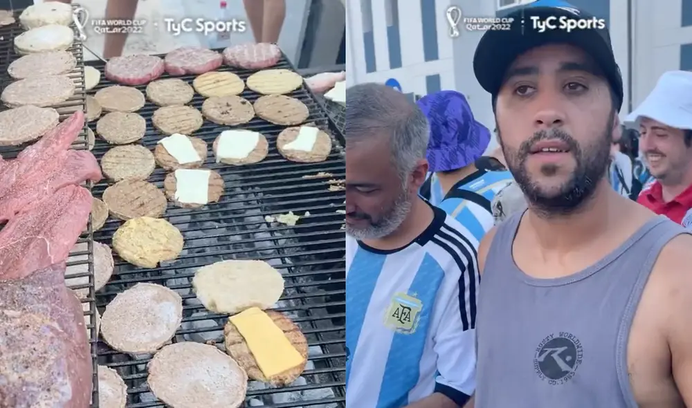 Este hecho sucedió en Catar. Foto: composición LR / Twitter/ @ @TyCSports Este hecho sucedió en Catar. Foto: composición LR / Twitter/ @ @TyCSports