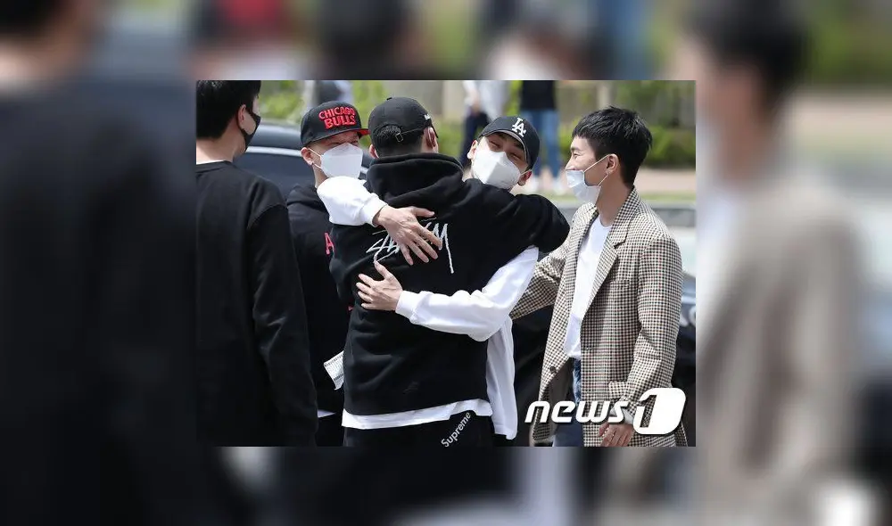 BTOB Sungjae y Hyunsik, Jinho PENTAGON, servicio militar