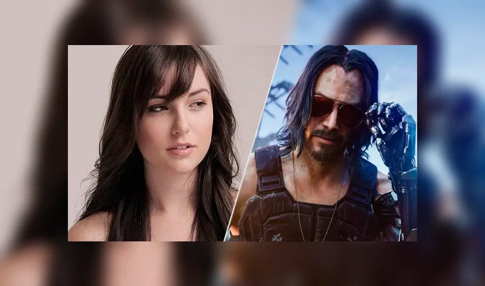 Sasha Grey recibe regalos por parte de CD Projekt Red, estudio creador de los videojuegos The Witcher y Cyberpunk 2077
