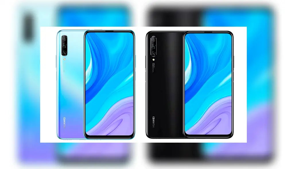El Huawei P Smart Pro está disponible en color negro y cristal.
