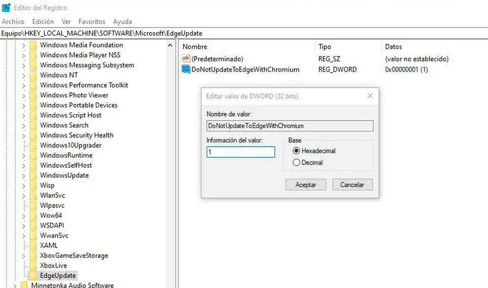 Edge a la fuerza. Microsoft asegura que su navegador es vital para la experiencia de Windows 10 y la instala en tu computadora así decidas no hacerlo. Foto: SoftZone Edge a la fuerza. Microsoft asegura que su navegador es vital para la experiencia de Windows 10 y la instala en tu computadora así decidas no hacerlo. Foto: SoftZone
