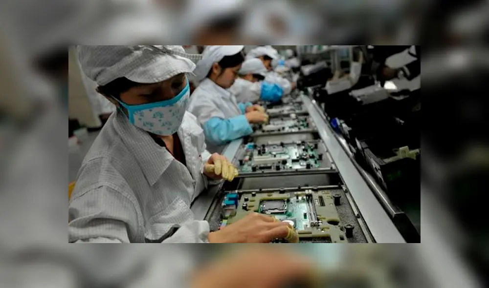 La caída de la producción en China afectó a Apple. La caída de la producción en China afectó a Apple.