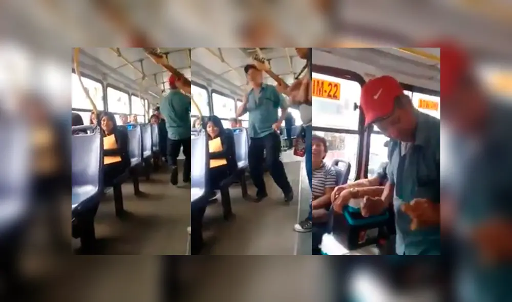 Facebook: graban a venezolano cantando en bus y poniendo a bailar hasta al cobrador [VIDEO]