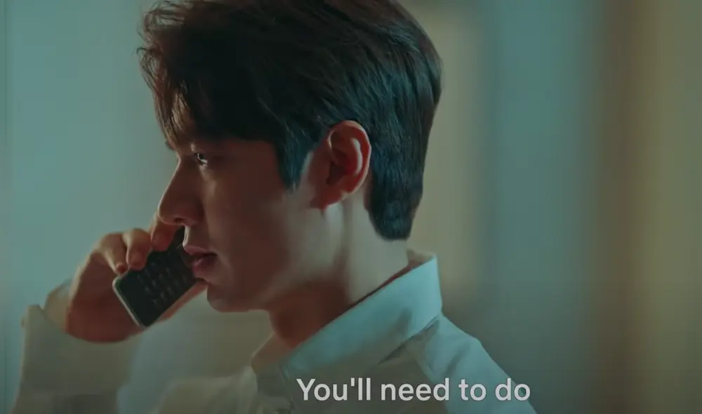 Lee Min Ho en el dorama The king: Eternal monarch.