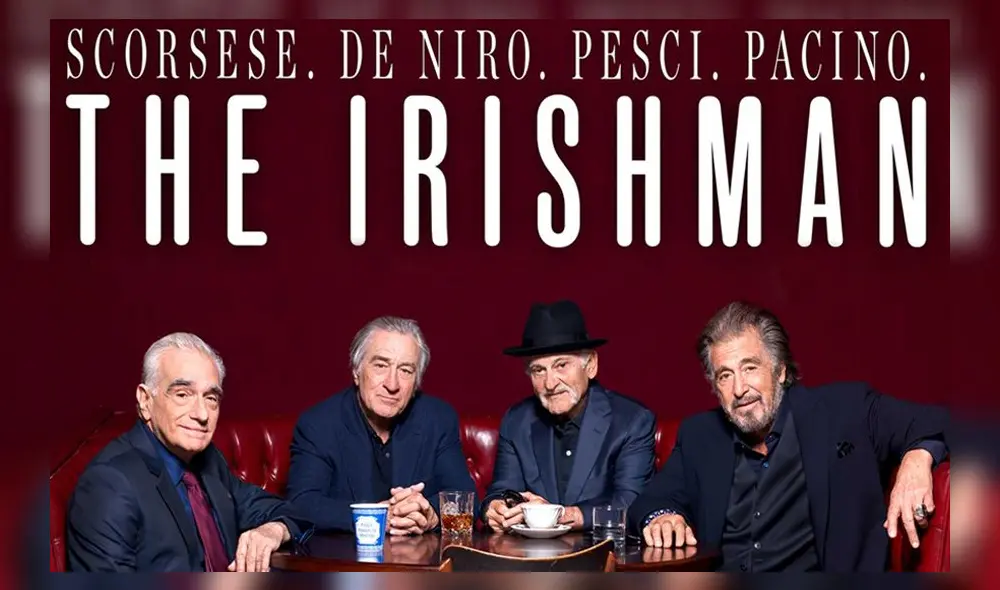 The Irishman es una fuerte candidata para ser la mejor película de 2019.