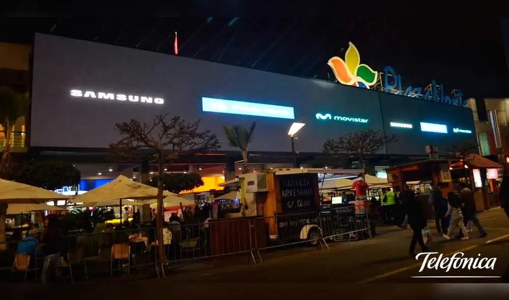 Instalan la pantalla digital más grande de Sudamérica en Plaza Lima Norte