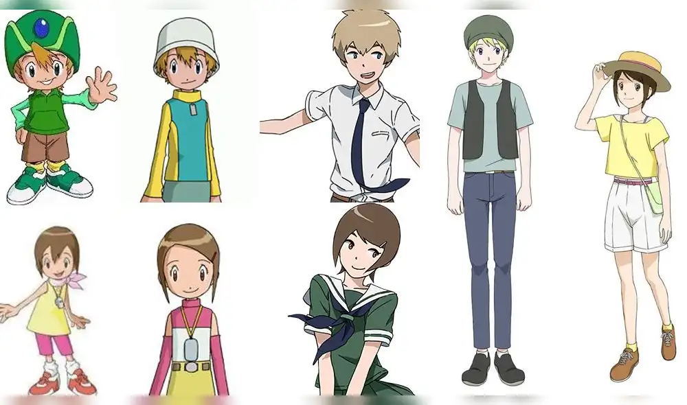 Digimon: filtran diseños de personajes para nueva pelicula por el 20 aniversario de franquicia [FOTOS]