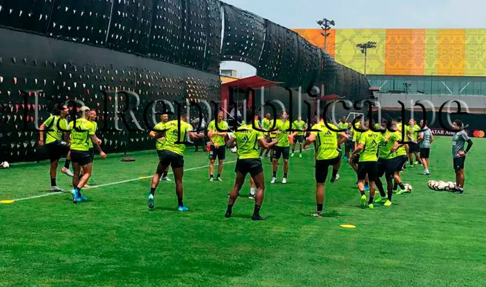 Flamengo entrena en la Videna con cerco en los alrededores para evitar espionaje.