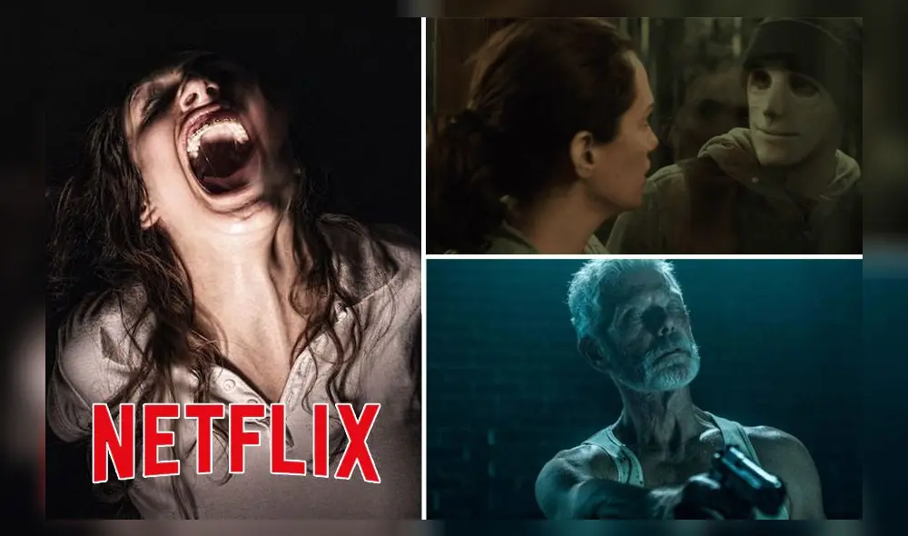 Películas de terror en Netflix. Créditos: composición