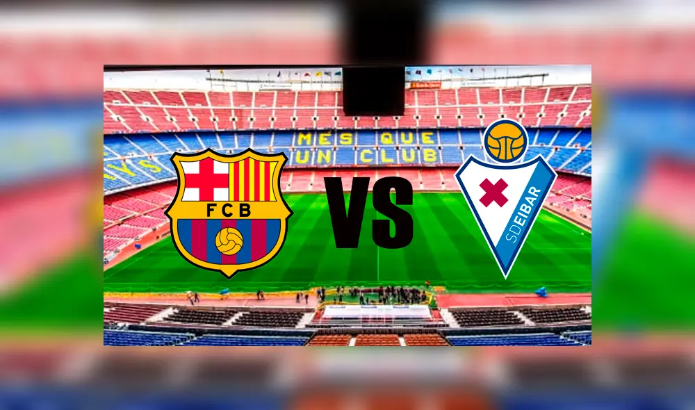 Barcelona y Eibar llegan a este partido con  presentes opuestos y con la necesidad de sumar tres puntos. Foto: Composición LR.