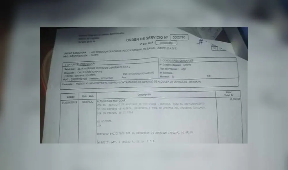 Iquitos: denuncia. Créditos: Iquitos al Rojo Vivo.