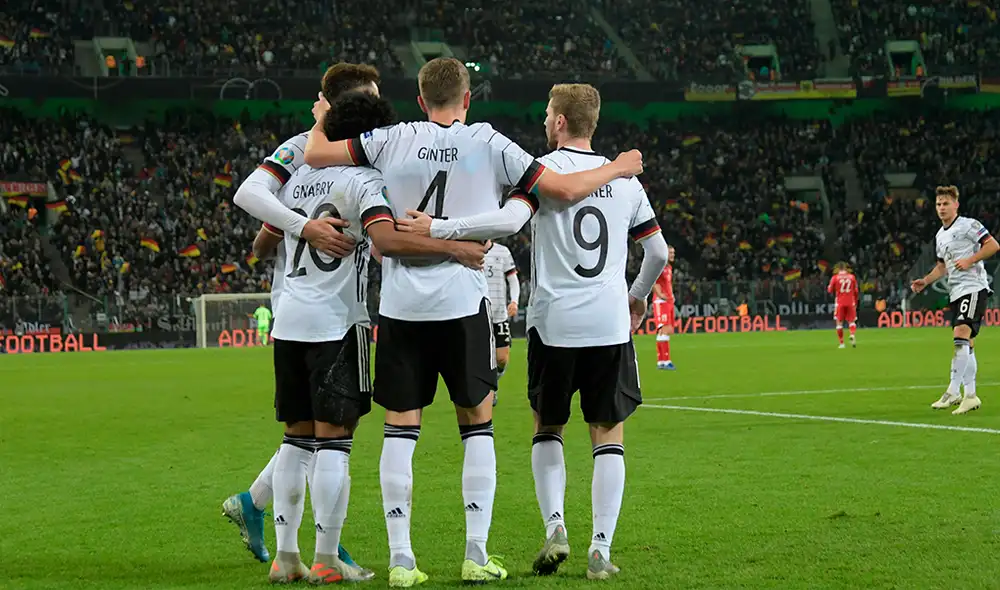 Alemania destrozó 4-0 a Bielorrusia y clasificó a la Eurocopa 2020 [RESUMEN]