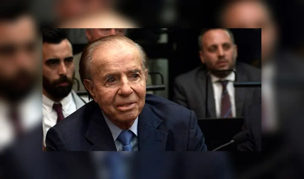 Argentina: expresidente Carlos Menem internado por neumonía