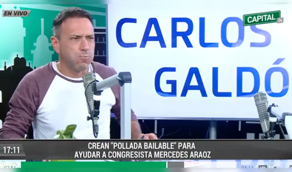 Carlos Galdós arremetió contra Mercedes Aráoz por hablar del "bajo sueldo" de los congresistas