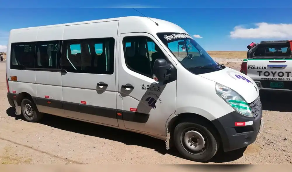 En Arequipa capturan a tres sujetos armados que robaron minivan en Cusco