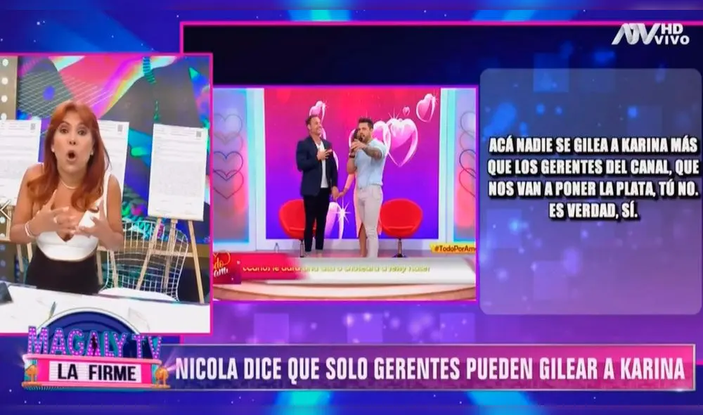 “No siempre los músculos van acompañados de neuronas”, el duro mensaje de Magaly Medina a Nicola Porcella “No siempre los músculos van acompañados de neuronas”, el duro mensaje de Magaly Medina a Nicola Porcella