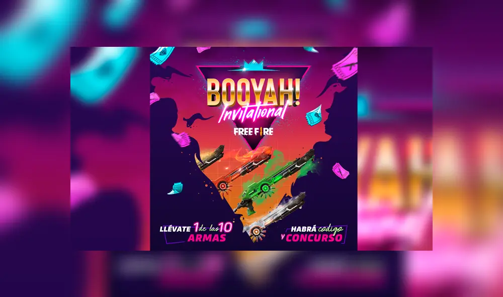 Booyah Invitational es un torneo de YouTubers. Foto: Free Fire.